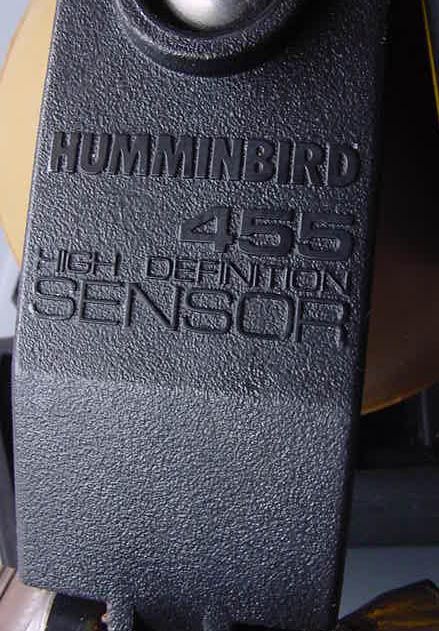 FISH FINDER HUMMINBIRD PORTABLE WIDE 455 HIGH DEFINITION SENSOR  