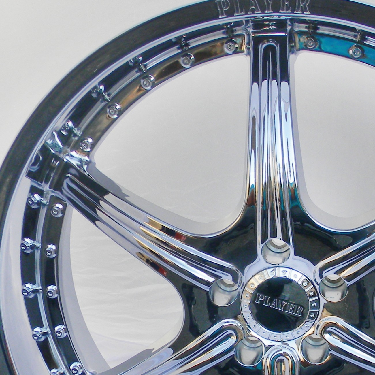 New Player 814 22 5x114.3 Chrome Rims Wheels 24 Jeep Murano FX35 