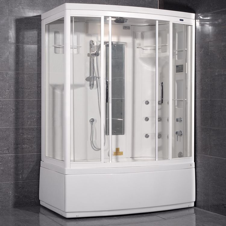 Ariel Bath ZA208 Ameristeam Whirlpool Steam Shower Enclosure  