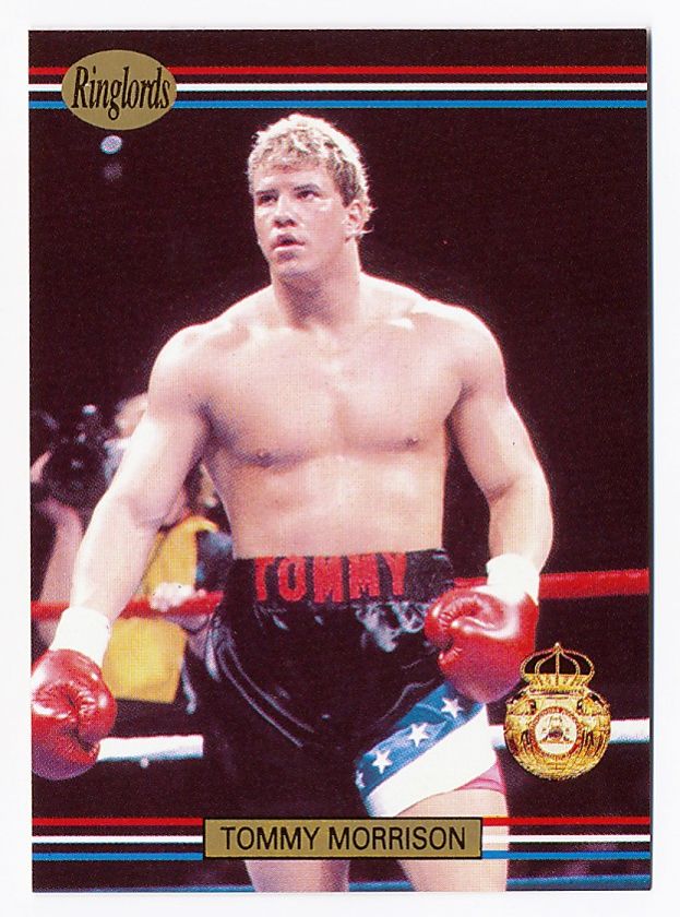 1991 Ringlords TOMMY MORRISON Heavyweight Boxing PROMO SAMPLE  