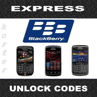 UNLOCK CODE FOR O2 UK BLACKBERRY 9380 9810 9860 9900 ★  