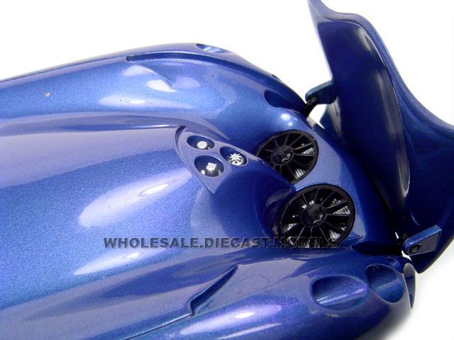 TVR TUSCAN S BLUE 118 DIECAST MODEL  