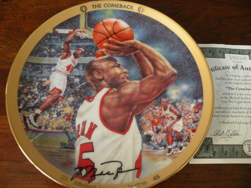   JORDAN BRADFORD PLATE THE COMEBACK BRAND NEW FROM UPPER DECK  