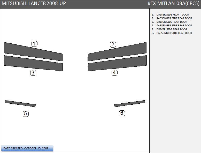 High Performance PreCut Pillars Trim Application Product