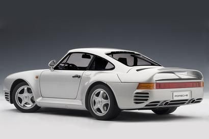 PORSCHE 959 SILVER 118 DIECAST Car Model AUTOART NIB  