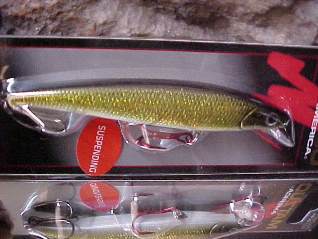 Matzuo Suspending Phantom Minnow Bass/Walleye/Pike  