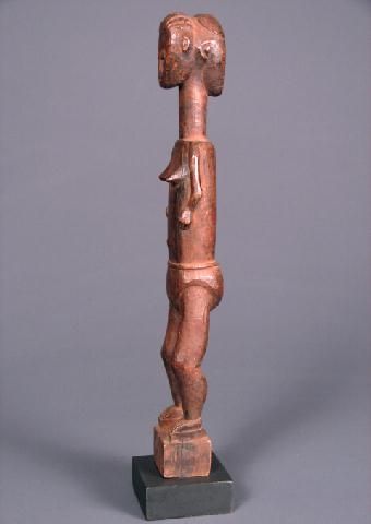   janus figure carving from the guro culture ivory coast the carving was