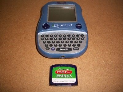 HANDHELD QUEST QUANTUM LEAP LEAPFROG MATH CARTRIDGE AGES 6 8  