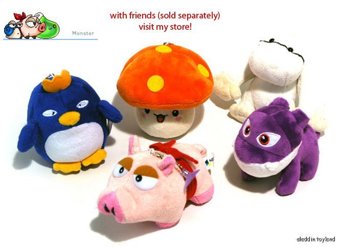 MapleStory Monster 9 ver. mushroom Mom Plush toy plushie doll kawaii 