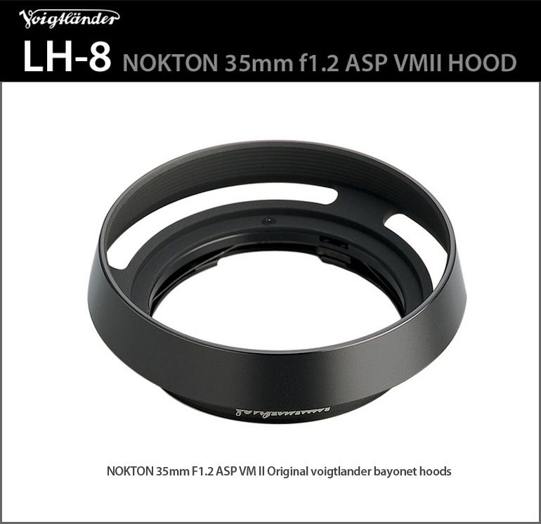 Genuine Voigtlander Bayonet Hood LH 8 for NOKTON 35mm f1.2 ASP VM ll 