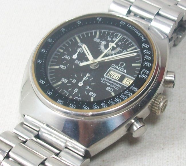 VINTAGE RARE HEUER CARRERA PANDA DIAL VALJOUX 7736 CHRONOGRAPH 