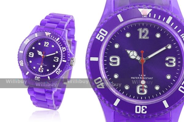 Ice Color Wristwatch Fashion ladys womens mens unisex Watch U VS030 