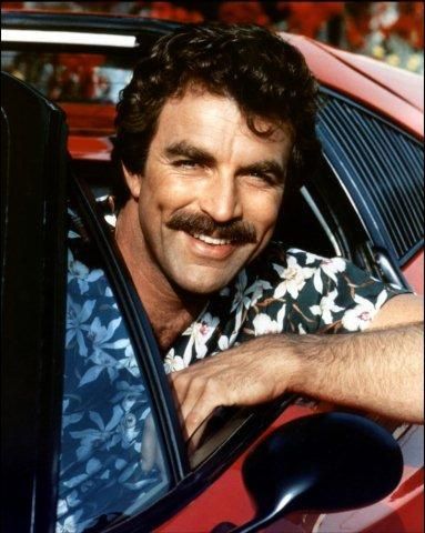 TOM SELLECK Magnum PI 8 x 10 Glossy Photo P.I.  