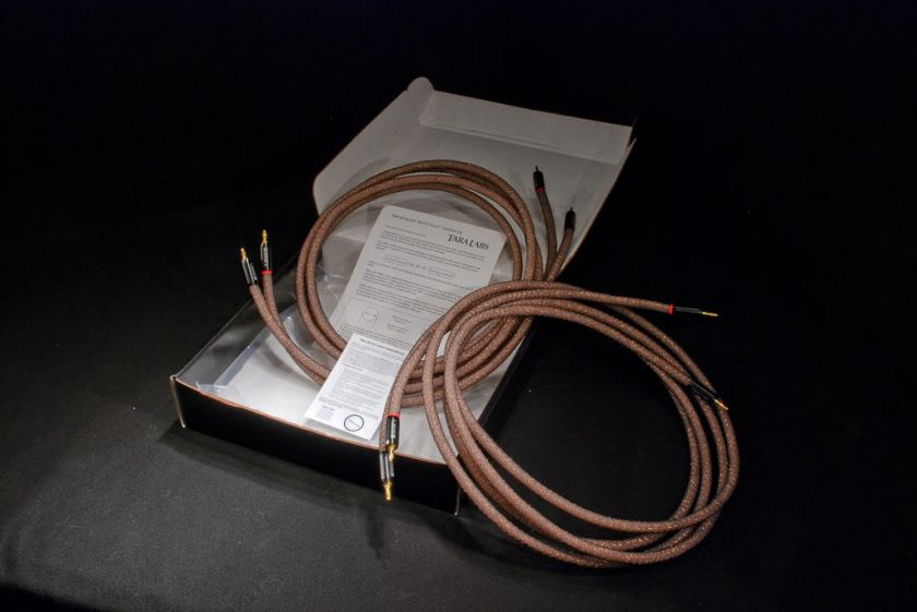 NEED TO SELL FAST , Tara Labs RSC Vector 1 Speaker Cables (10 ft)