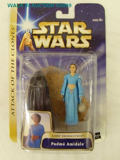 RARE STAR WARS AOTC PADME AMIDALA LARS HOMESTEAD MOC NR  