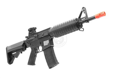 AMS SRC Airsoft SR15 Commando Carbine AEG   Black  