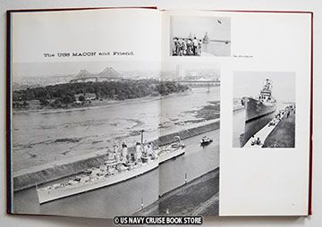 USS MACON CA 132 PRESIDENTIAL CRUISE BOOK 1959 1960  