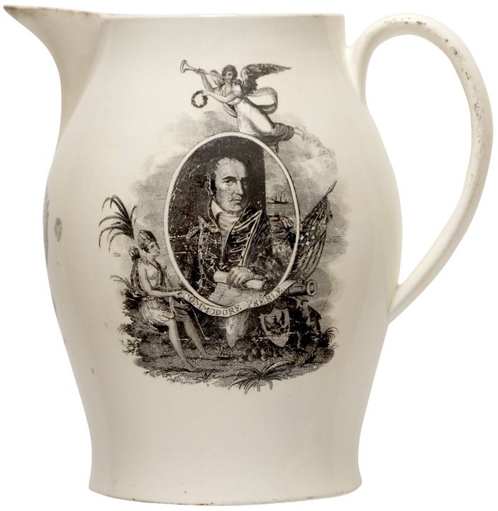 1804/5 Liverpool Creamware Pitcher or Jug  