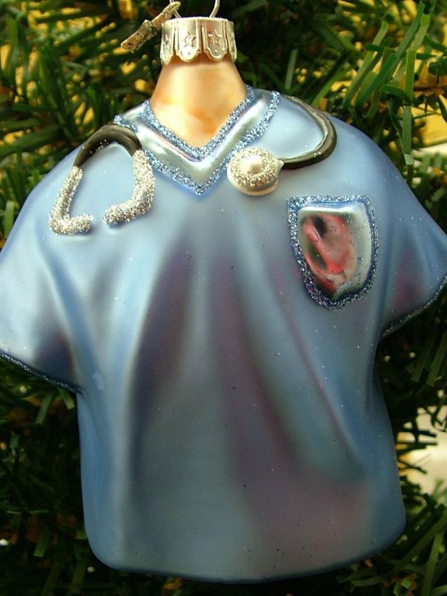 New Midewest Glass Nurse Medical Stethoscope Uniform RN Christmas Tree 