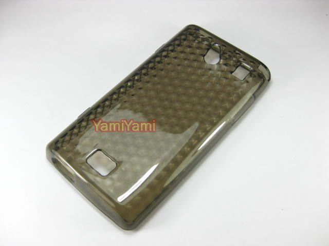 Plastic Soft Rhomb Skin Cover Case Guard For Samsung Omnia 7 i8700 