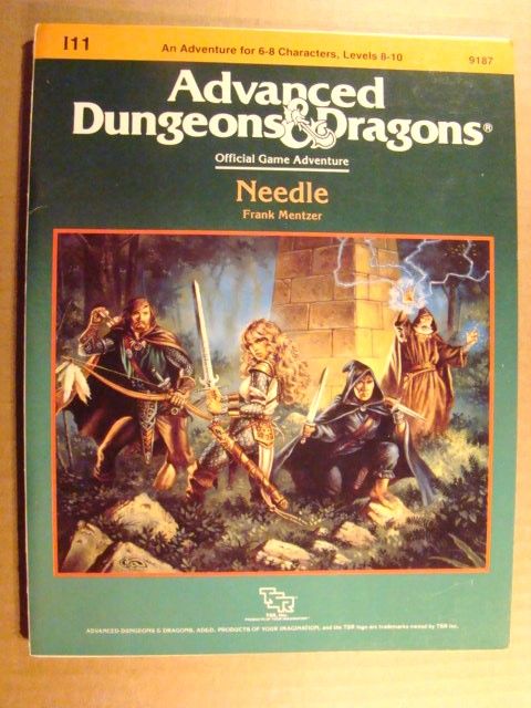 MODULE   I11   NEEDLE ***RARE*** DUNGEONS DRAGONS  