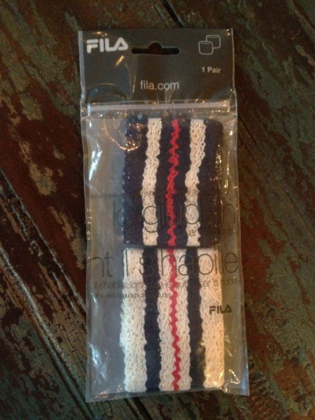 FILA Vintage wrist sweat bands *BORG*  