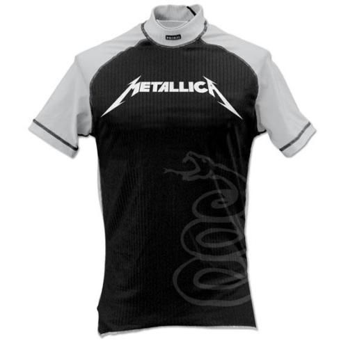 Metallica Logo Skinz Sports Shirt SM  