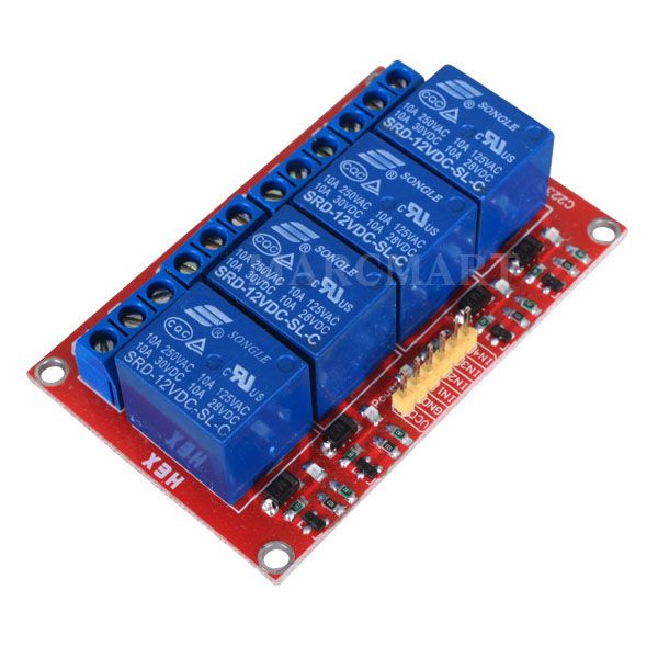 Channel 12V Relay Module Board fr PIC ARM AVR DSP NEW (OT930)