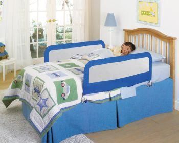 Summer Infant Bedrail Double Blue Bed Rail Toddler NEW  