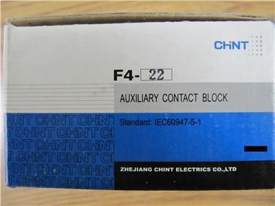 CHINT F4 22 Auxiliary Contact Block  