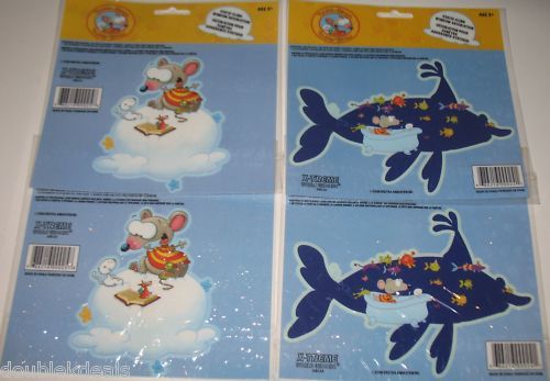 NEW 4 TOOPY AND BINOO BATH/MIRROR/WINDOW CLING DECALS  