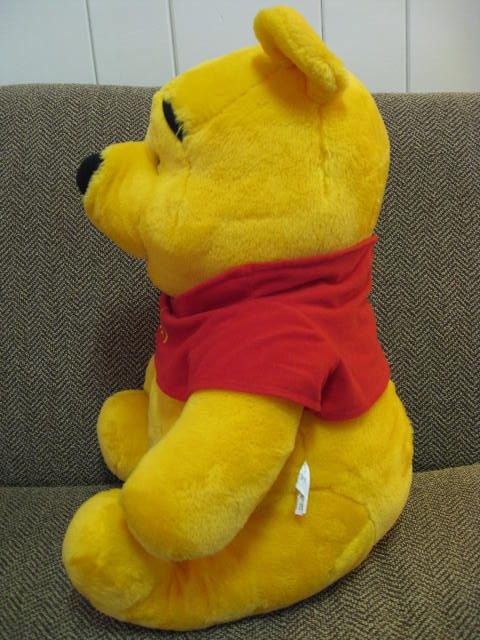 BIG Disney WINNIE THE POOH Bear Plush Doll WOW ♥  