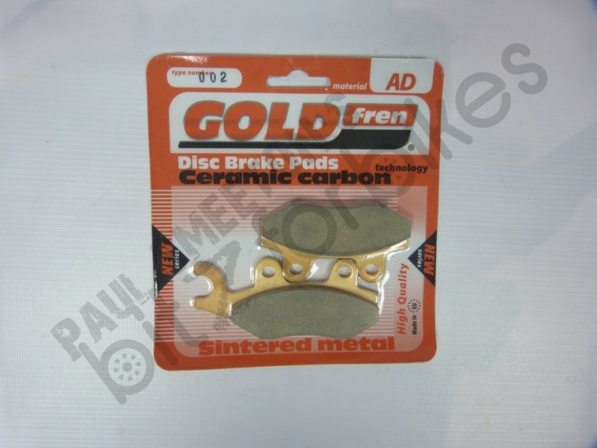 Kymco Filly LX 50 (S210) (00 06)  Goldfren Sintered Front Brake Pads 