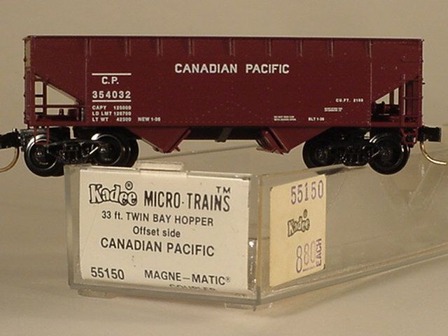 Kadee 55150 Canadian Pacific Rd #354032 Twin Bay Hopper  