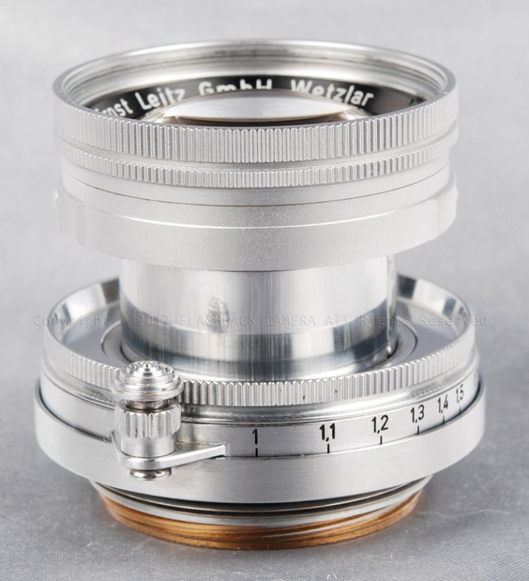 Rare 1st@ Summicron 50mm f/2 THORIUM glass, Leica LTM Summicron M M9 