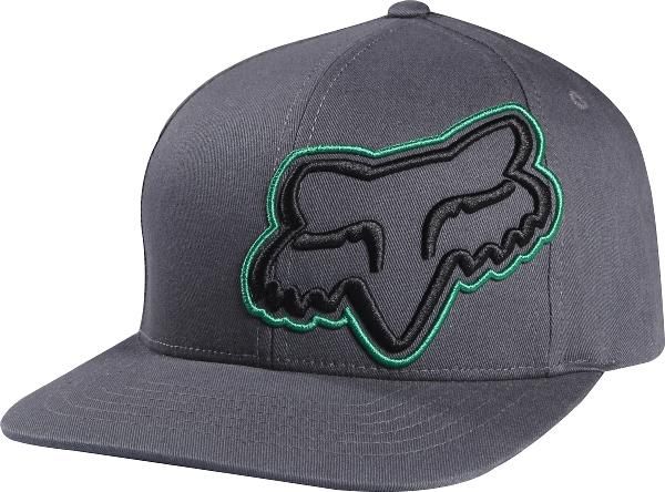 NEW FOX RIP IT SNAPBACK HAT CHARCOAL OS  