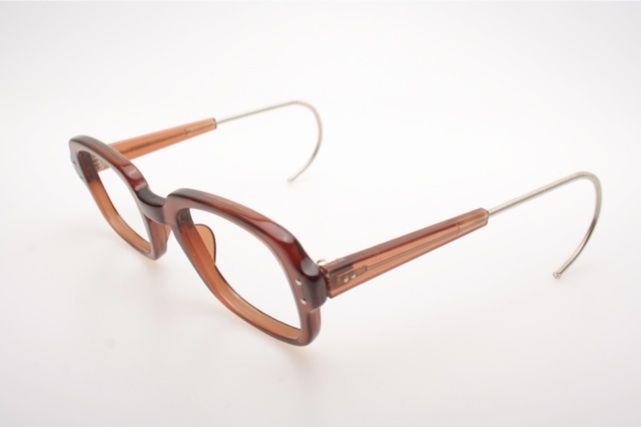   rectangular brown US ARMY Eyeglasses Mod. ROMCO auth. from the 60s/K2W