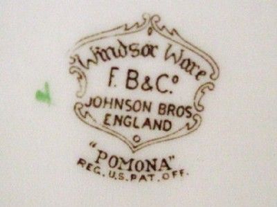 Johnson Brothers Windsor Ware Pomona 12.25 Platter  