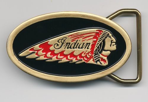 INDIAN MOTORCYCLE BELT BUCKLE  