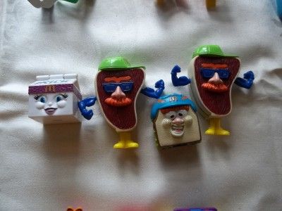 80 Piece Lot McDonalds Happy Meal Toys 8 Pcs from 1980s 72 Pcs from 