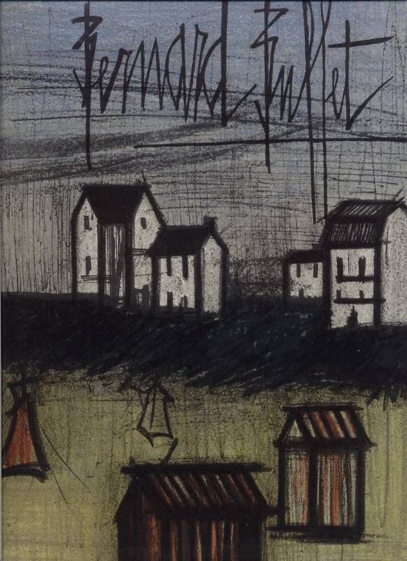 Bernard Buffet Lithographs 1952 1966 compiled F Mourlot  