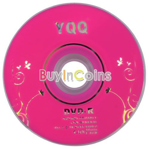 1Pcs New 8X Blank Recordable Printable DVD R DVDR Blank Disc Disk 8X 