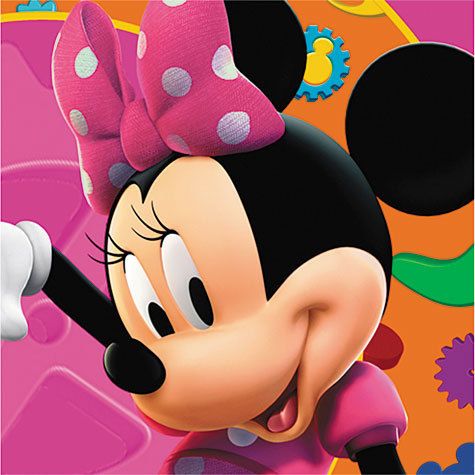 DISNEY MINNIE MOUSE Birthday Party Supplies bev NAPKINS 726528250399 