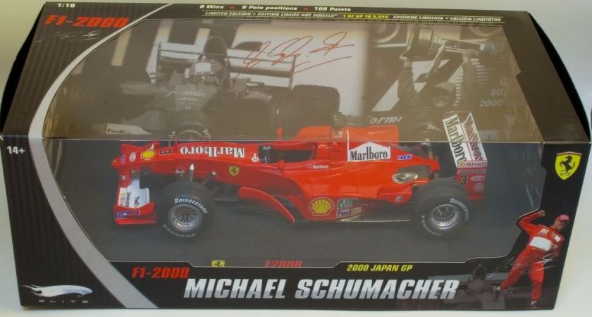 2000 Schumacher ELITE Ferrari 118 FULL Race Livery  