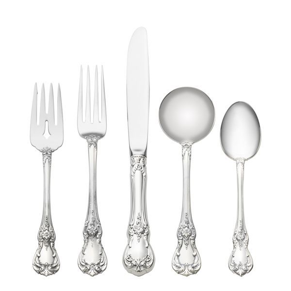 Towle Old Master Sterling Silver 46 Pc Place/Cr/Serv 044228106953 