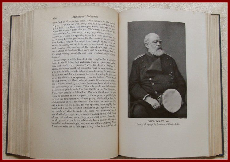 BISMARCK  Life of Otto von Bismarck Emil Ludwig 1927 VG  