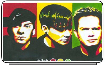 Bands Blink 182 Laptop Netbook Skin Decal Cover Sticker  