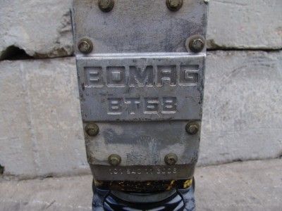   BT 68 JUMPING JACK RAMMER TAMPER COMPACTOR WORKS FINE. 2 CYCLE UNIT