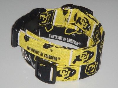 NCAA University of Colorado Buffaloes Dog Collar  