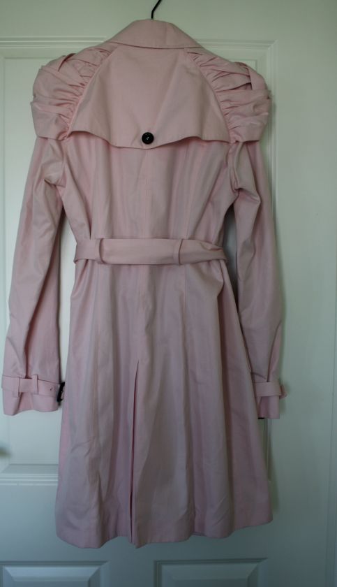 BURBERRY PRORSUM **SORBET SHADES**GABARDINE TRENCH COAT  